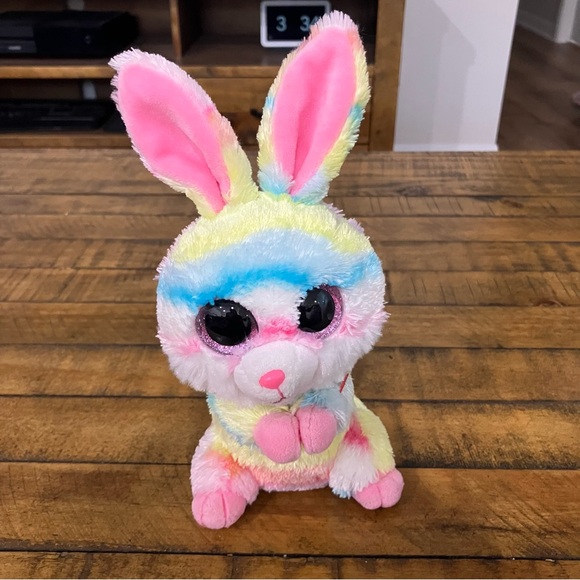 3/$18 - TY Beanie Boos | Lollipop the easter rabbit stuffed animal - Picture 1 of 7